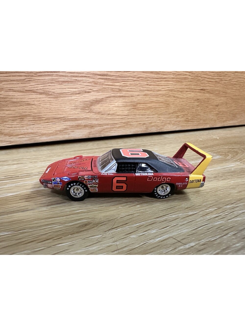 Nascar Legend Buddy Baker 1969 Dodge Daytona Limited Edition Collectible 1/64 #6